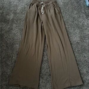 Aerie Cozy Brown Lounge Pants